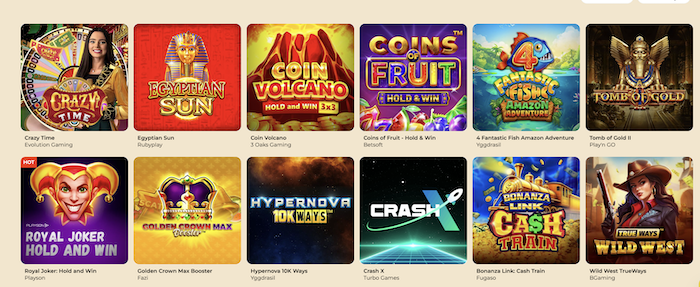 Top Games of Mega Win